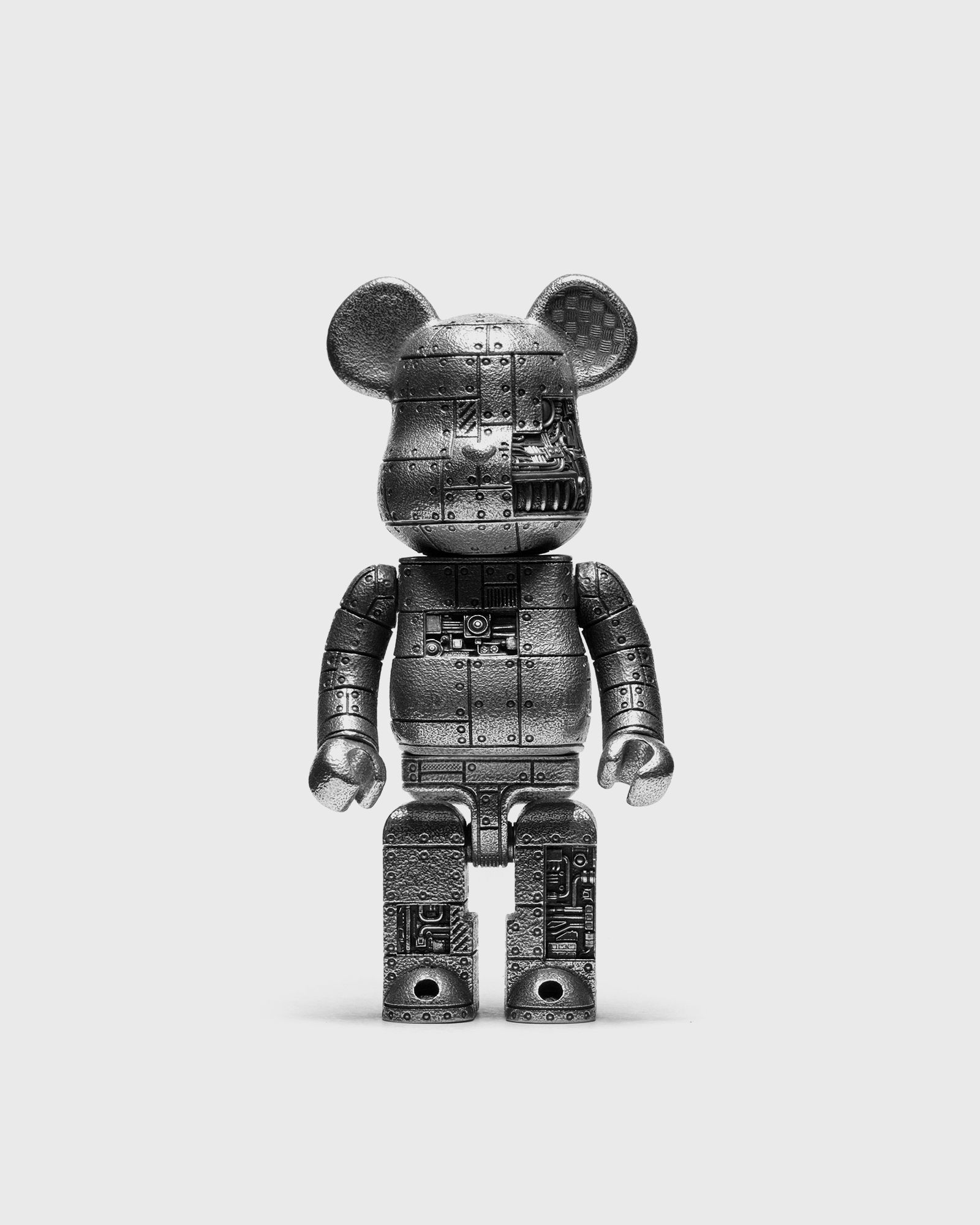 BEARBRICK 400% ROYAL SELANGOR STEAMPUNK IRON BRIGHT