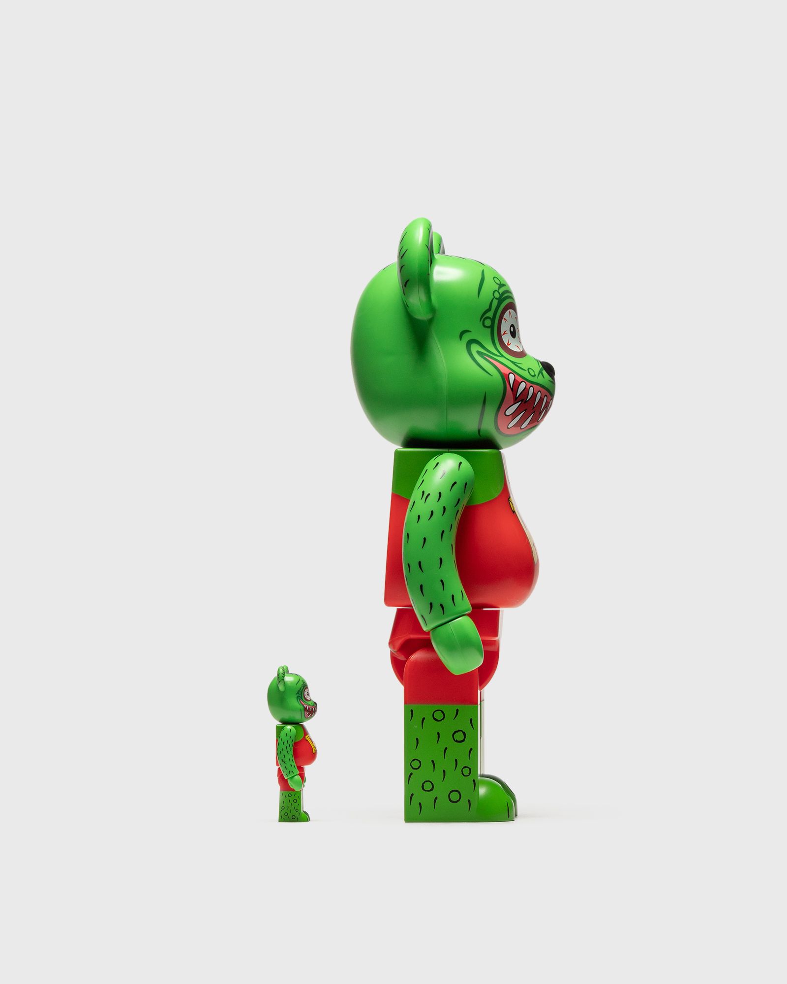 BEARBRICK 400% RAT FINK 2-PACK