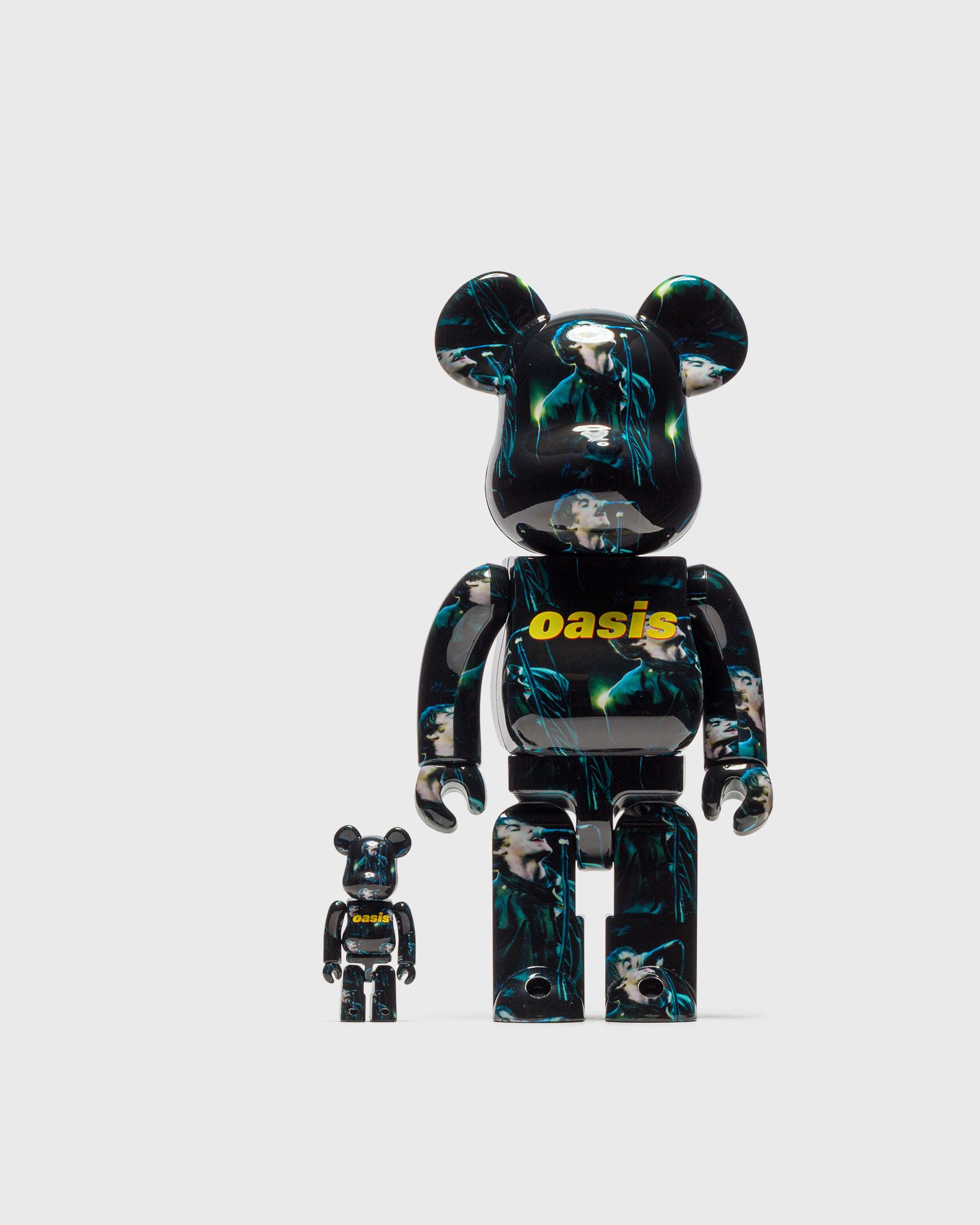 BEARBRICK 400% OASIS KNEBWORTH 1996 LIAM GALLAGHER 2-PACK