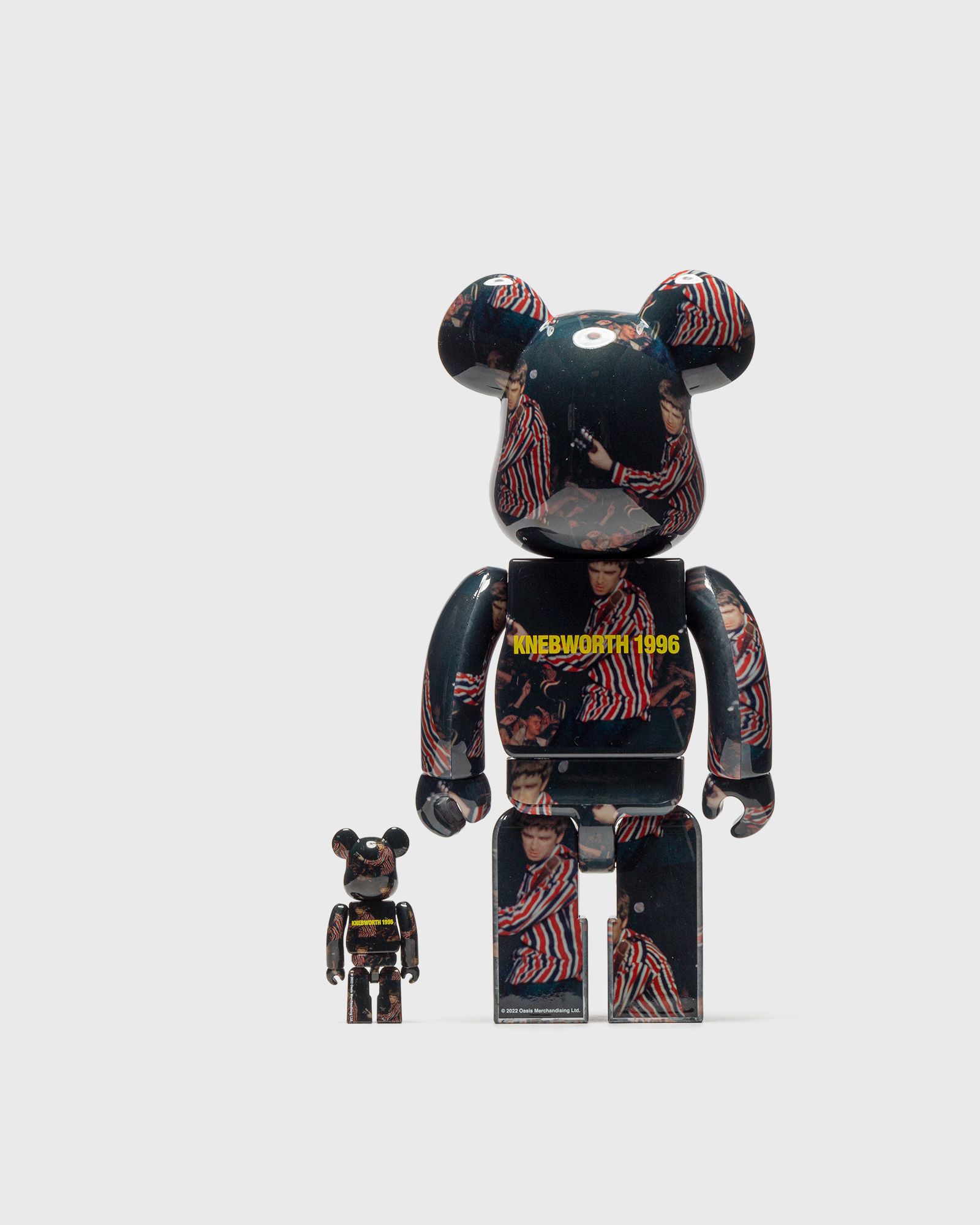 BEARBRICK 400% OASIS KNEBWORTH 1996 NOEL GALLAGHER 2-PACK