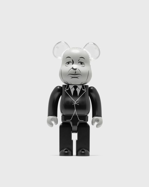 MEDICOM BEARBRICK 400% ALFRED HITCHCOCK Black/Grey | BSTN Store