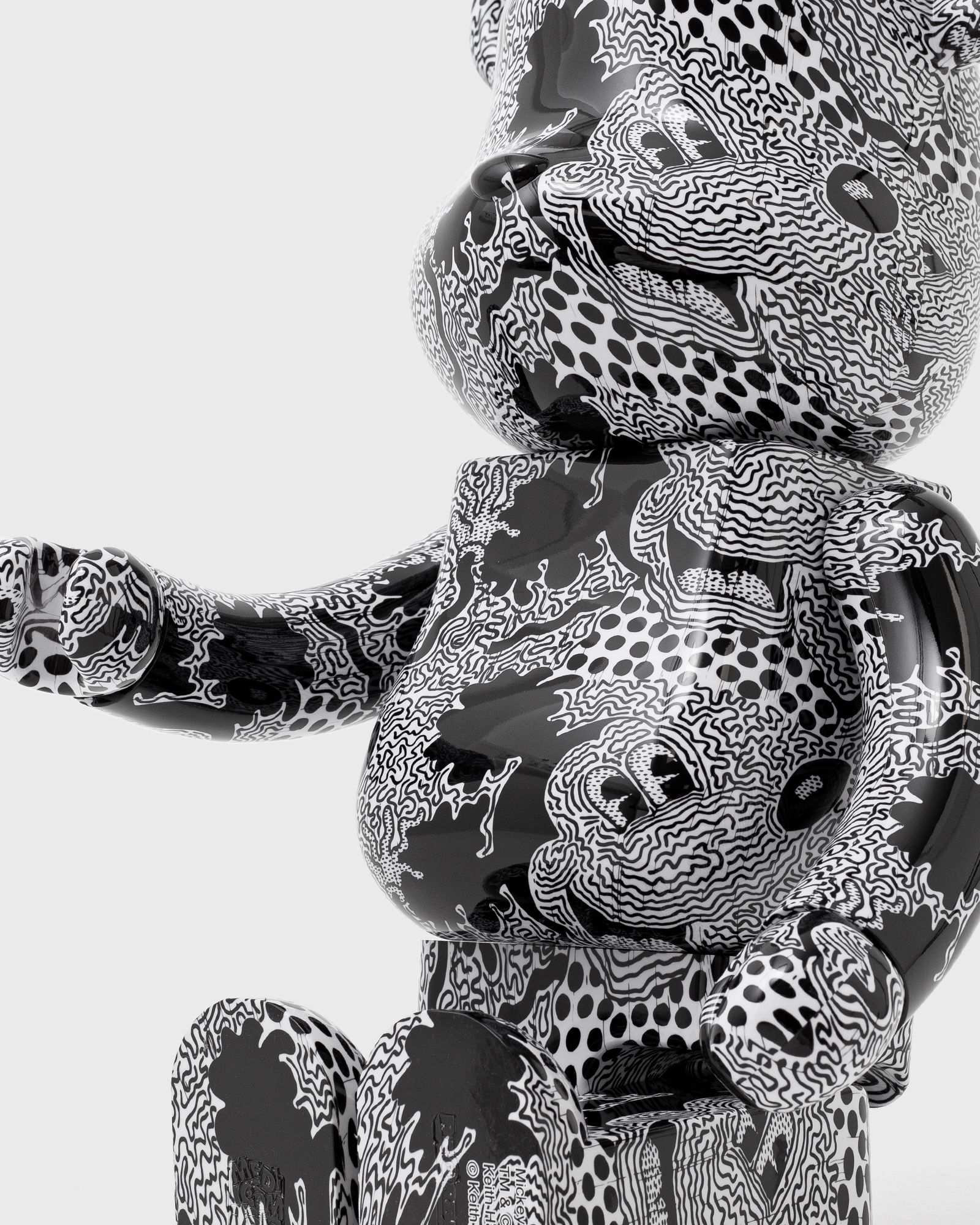 BEARBRICK 1000% KEITH HARING MICKEY MOUSE