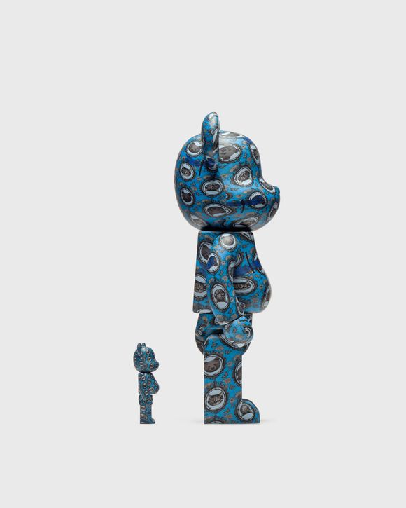 MEDICOM BEARBRICK 400% ROBE JAPONICA MIRROR 2-PACK Multi