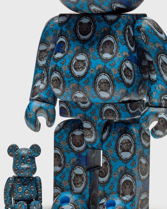 MEDICOM BEARBRICK 400% ROBE JAPONICA MIRROR 2-PACK Multi