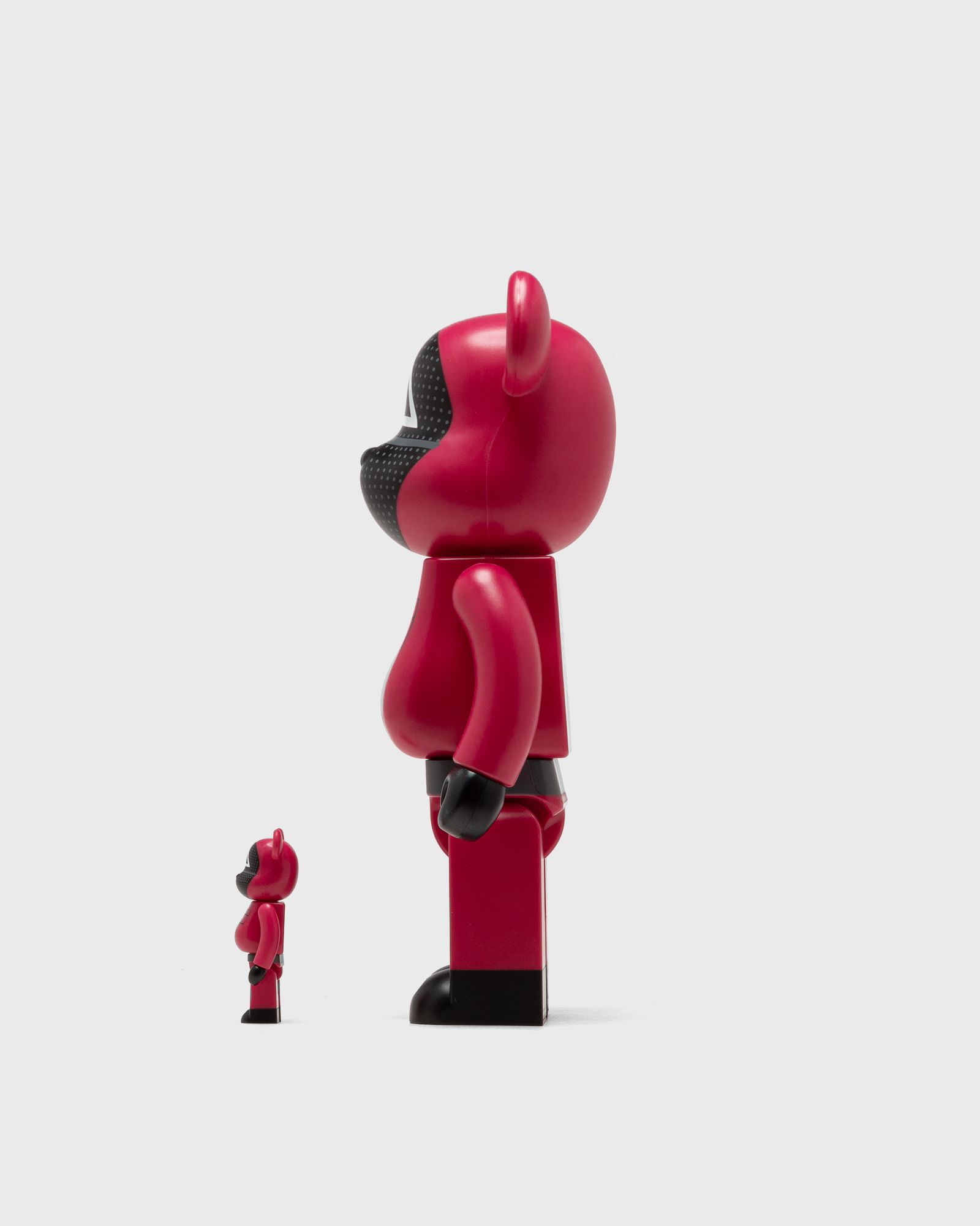 MEDICOM BEARBRICK 400% SQUID GAME SOLDIER 2-PACK Red | BSTN