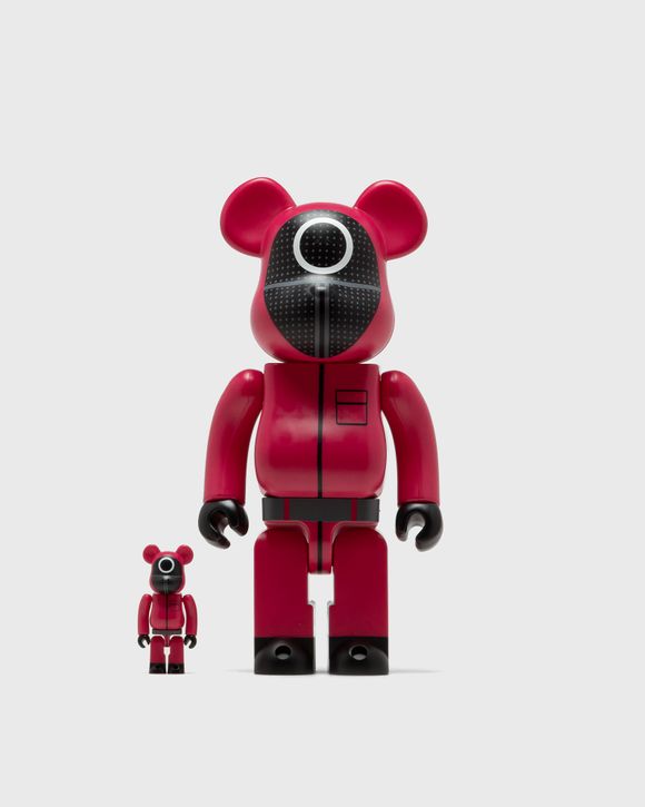 MEDICOM BEARBRICK 400% SQUID GAME WORKER 2-PACK Red | BSTN Store