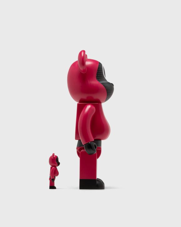 MEDICOM BEARBRICK 400% SQUID GAME WORKER 2-PACK Red | BSTN Store