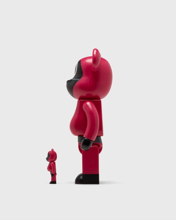 MEDICOM BEARBRICK 400% SQUID GAME WORKER 2-PACK Red | BSTN Store