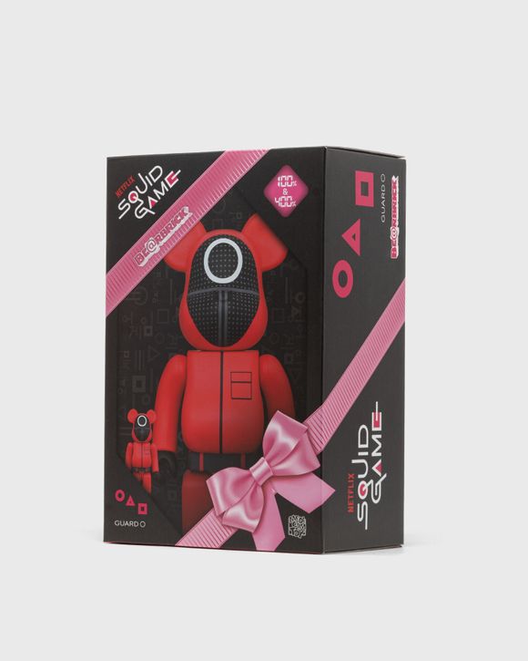 MEDICOM BEARBRICK 400% SQUID GAME WORKER 2-PACK Red | BSTN Store