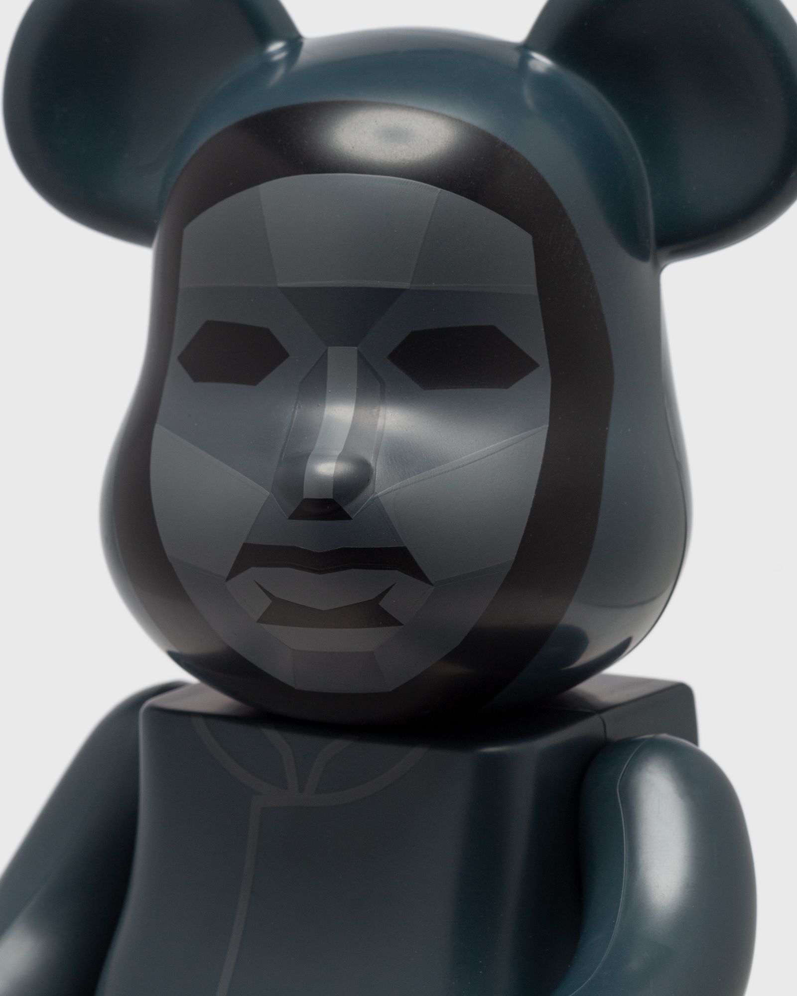 MEDICOM BEARBRICK 400% SQUID GAME FRONT MAN 2-PACK Black