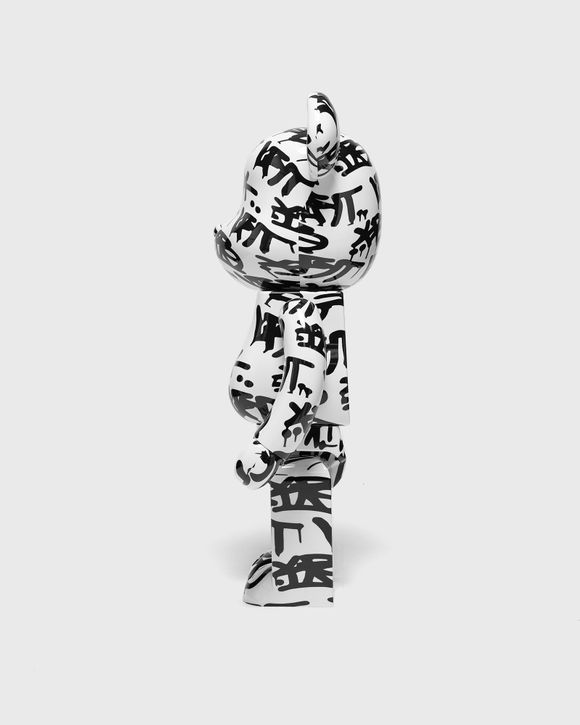 MEDICOM BEARBRICK 1000% LFYT X KRINK Black/White | BSTN Store