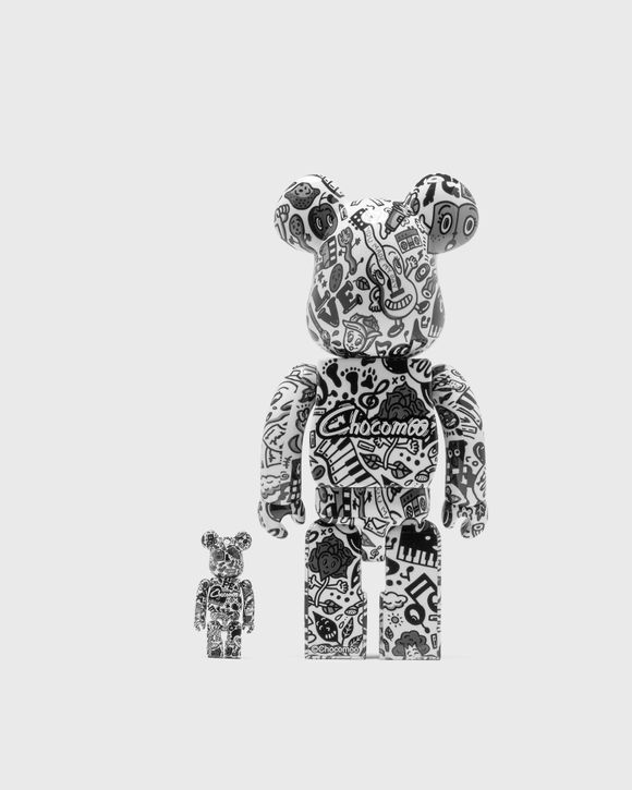 MEDICOM BEARBRICK 400% CHOCOMOO 2-PACK Black | BSTN Store