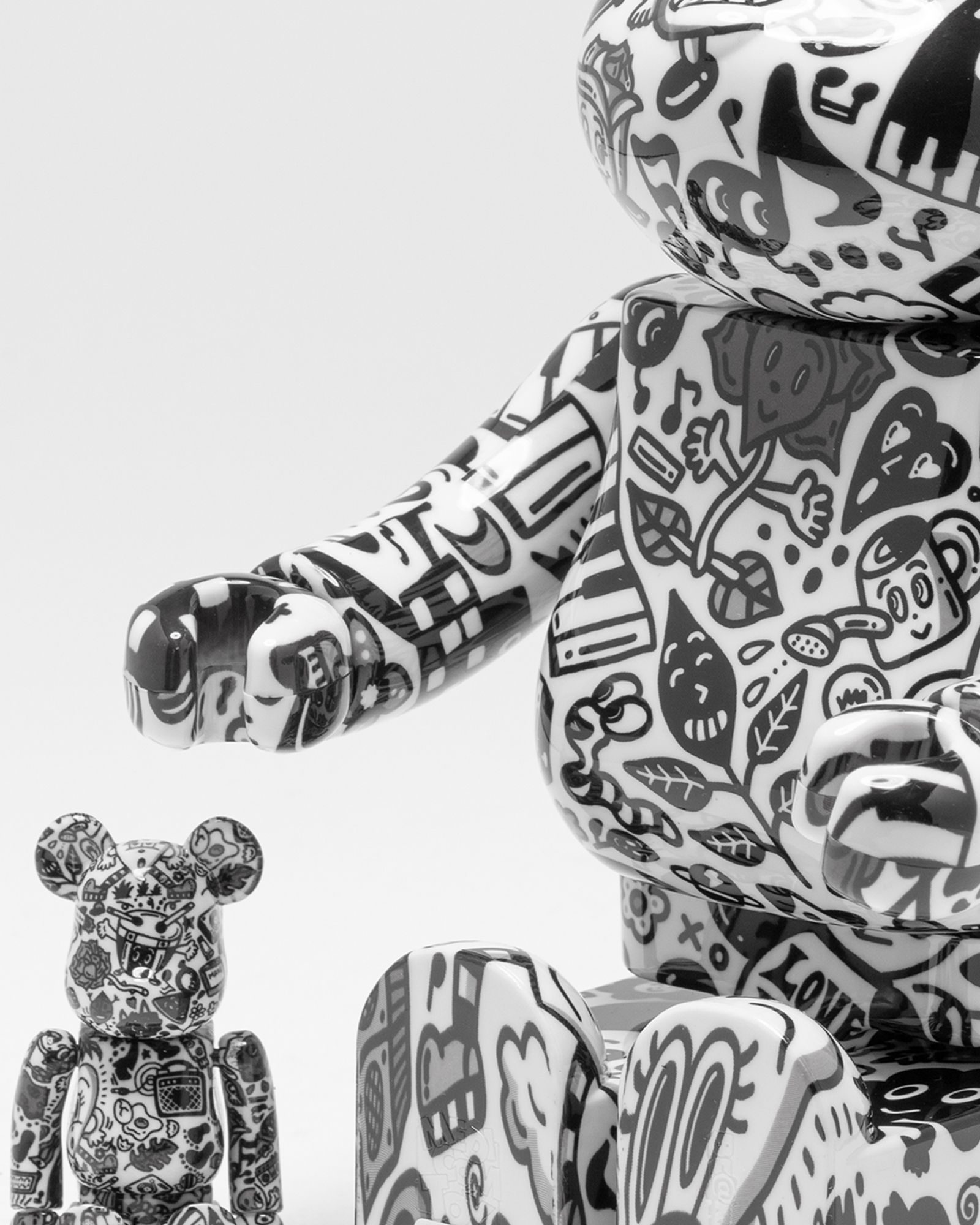 BEARBRICK 400% CHOCOMOO 2-PACK