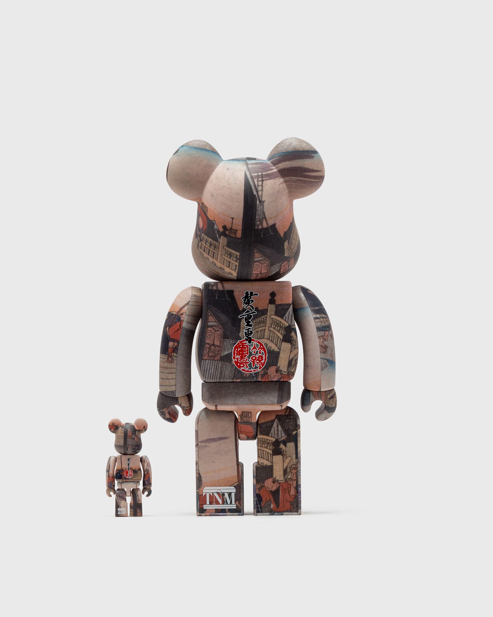 BEARBRICK 400% UTAGAWA HIROSHIGE NIHONBASHI 2-PACK