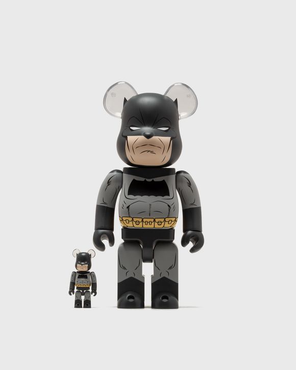 MEDICOM BEARBRICK 400% THE DARK KNIGHT RETURNS BATMAN 2-PACK Black/Grey -  MULTI