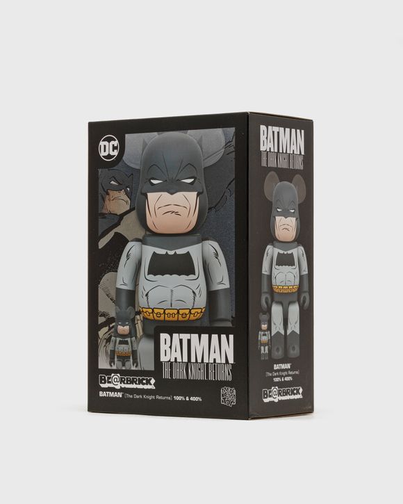 MEDICOM BEARBRICK 400% THE DARK KNIGHT RETURNS BATMAN 2-PACK Black/Grey -  MULTI