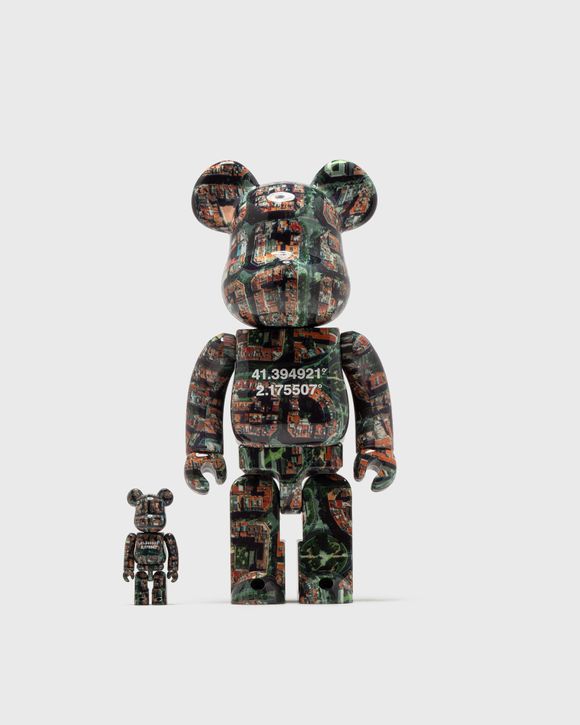 MEDICOM BEARBRICK 400% BENJAMIN GRANT OVERVIEW BARCELONA 2-PACK Multi -  MULTI