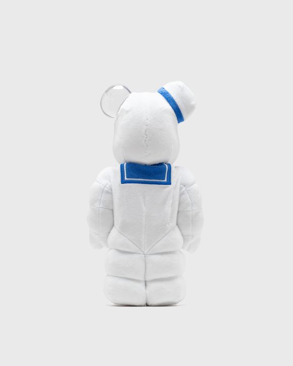 MEDICOM BEARBRICK 400% GHOSTBUSTERS STAY PUFT MARSHMALLOW MAN COSTUME  VERSION White - MULTI