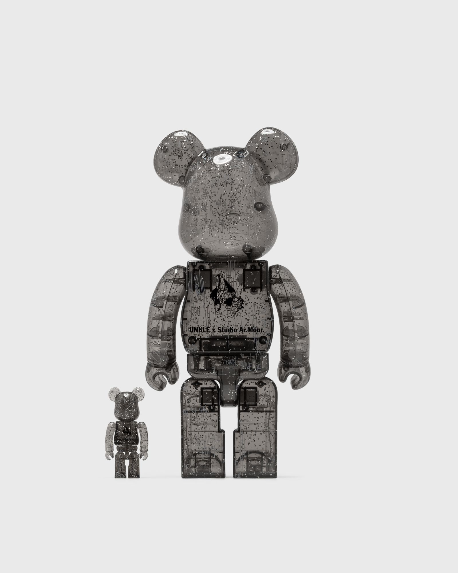 BEARBRICK 400% STUDIO:AR.MOUR X UNKLE 2-PACK