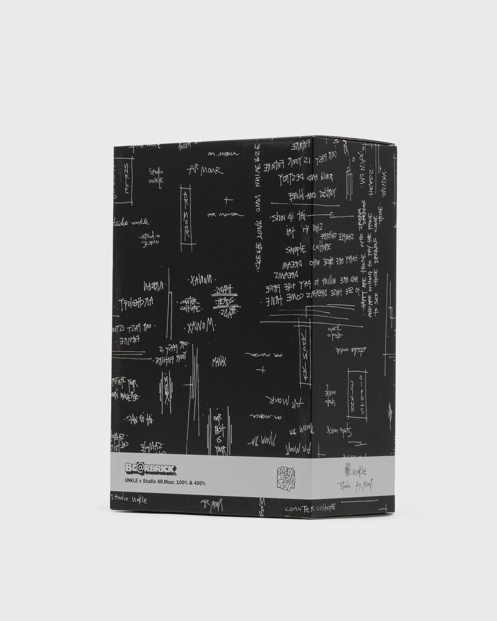 BEARBRICK 400% STUDIO:AR.MOUR X UNKLE 2-PACK