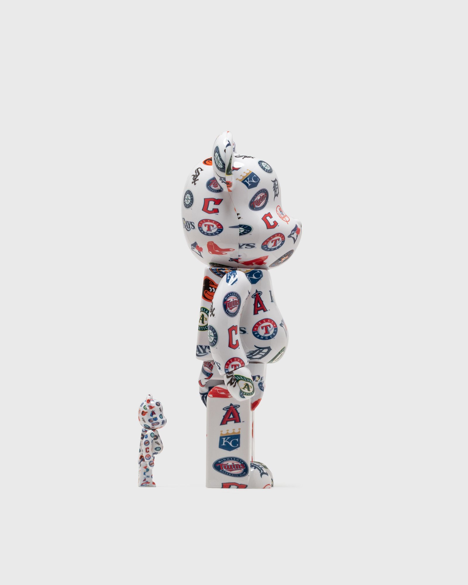 MEDICOM BEARBRICK 400% MLB AMERICAN LEAGUE 2-PACK Multi
