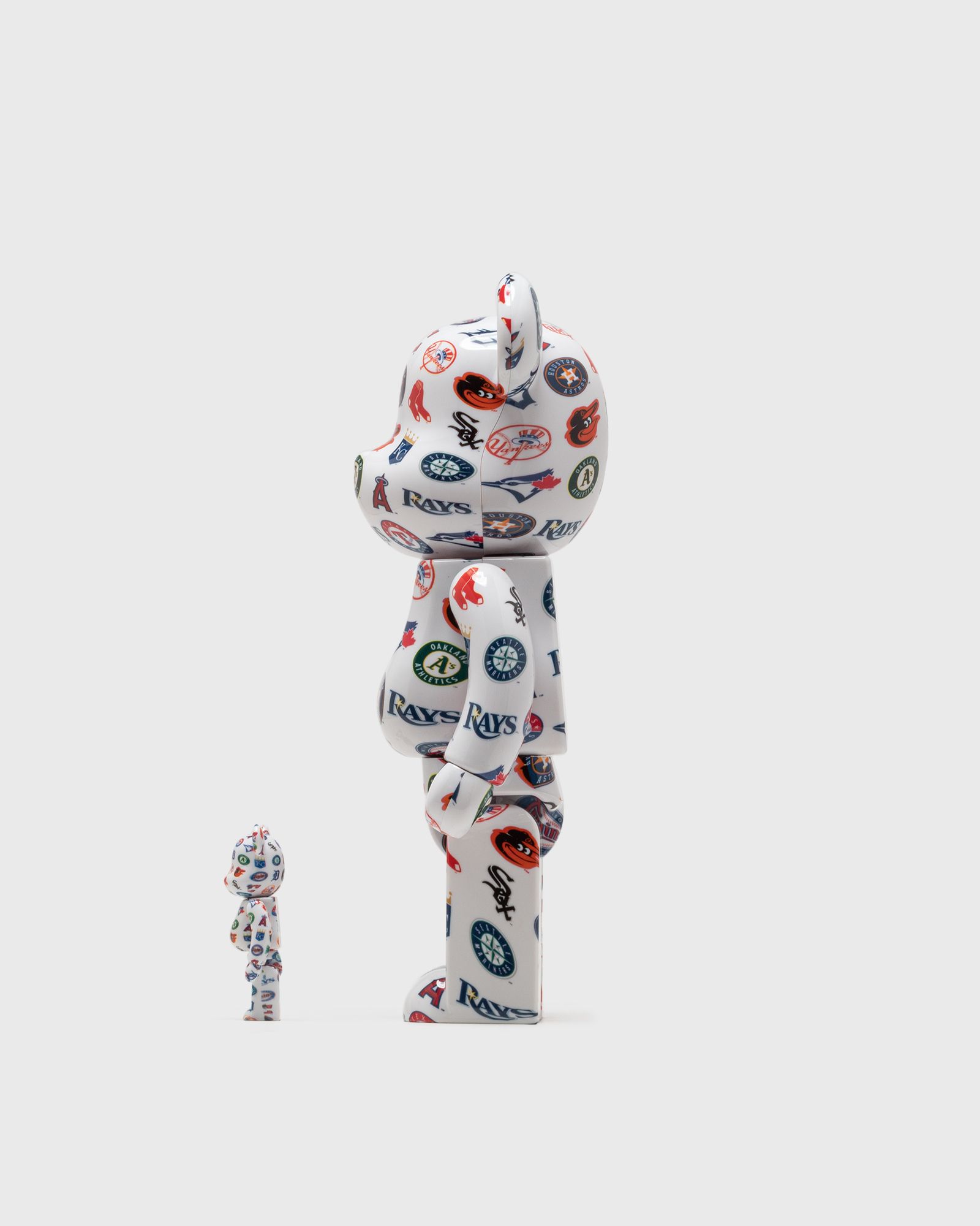 MEDICOM BEARBRICK 400% MLB AMERICAN LEAGUE 2-PACK Multi