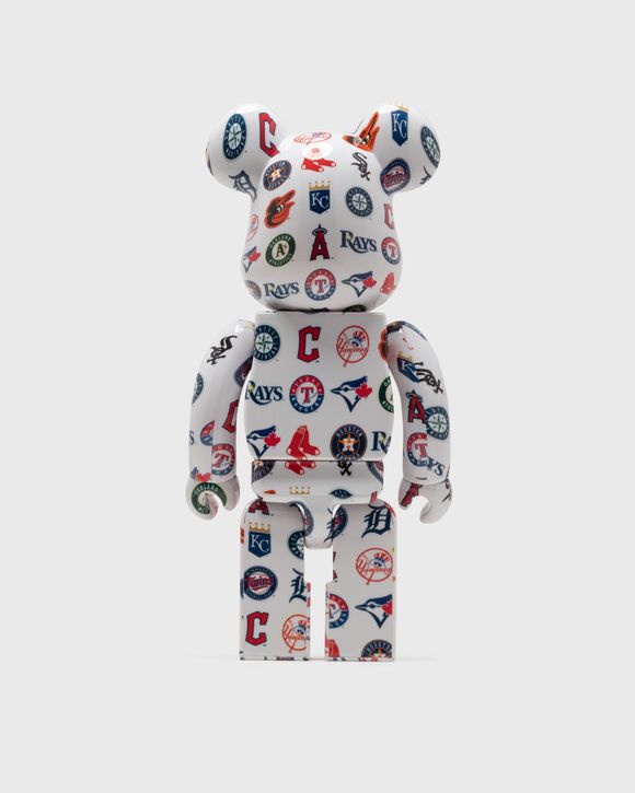 MEDICOM BEARBRICK 1000% MLB AMERICAN LEAGUE White | BSTN Store