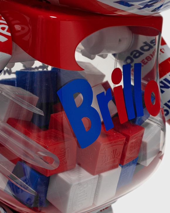 MEDICOM BEARBRICK 1000% ANDY WARHOL BRILLO 2022 Multi | BSTN