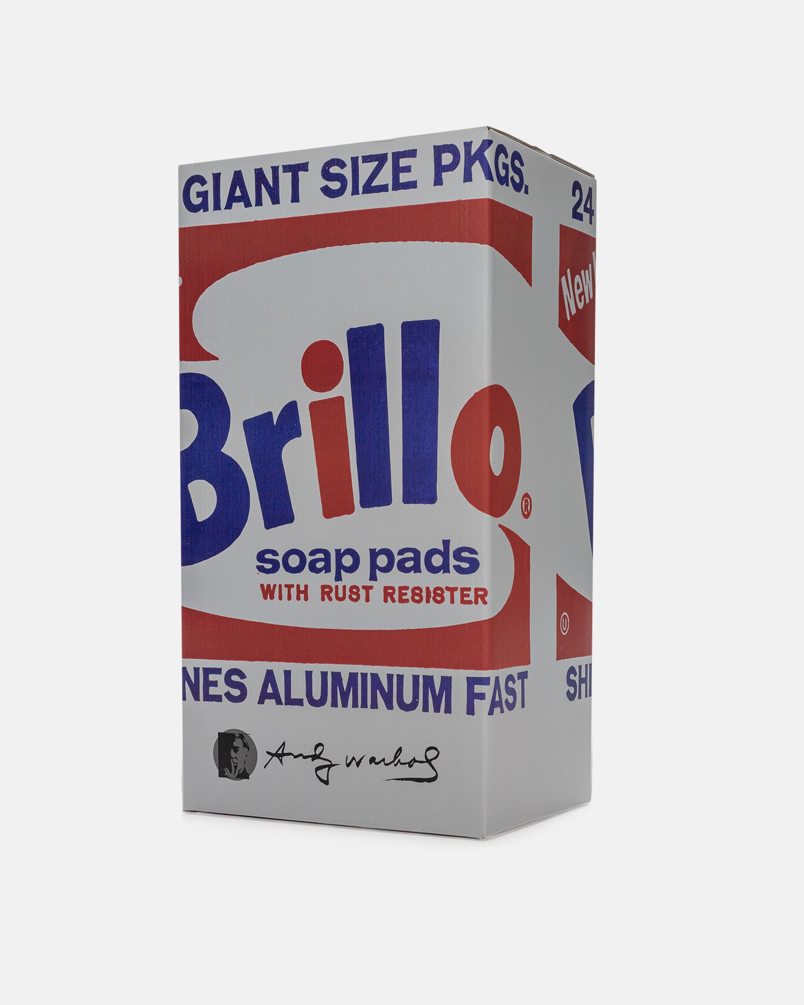 BEARBRICK 1000% ANDY WARHOL BRILLO 2022