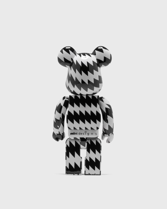 MEDICOM BEARBRICK 400% MINTDESIGNS Black/White - BLACK/WHITE