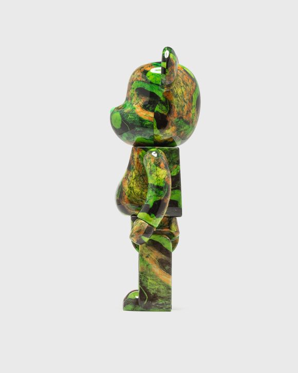 MEDICOM BEARBRICK 1000% PUSHEAD #6 Green - GREEN/YELLOW