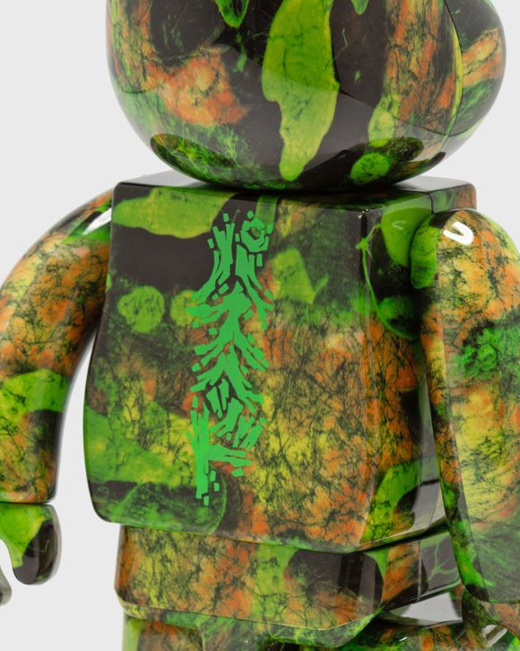 MEDICOM BEARBRICK 1000% PUSHEAD #6 Green | BSTN Store