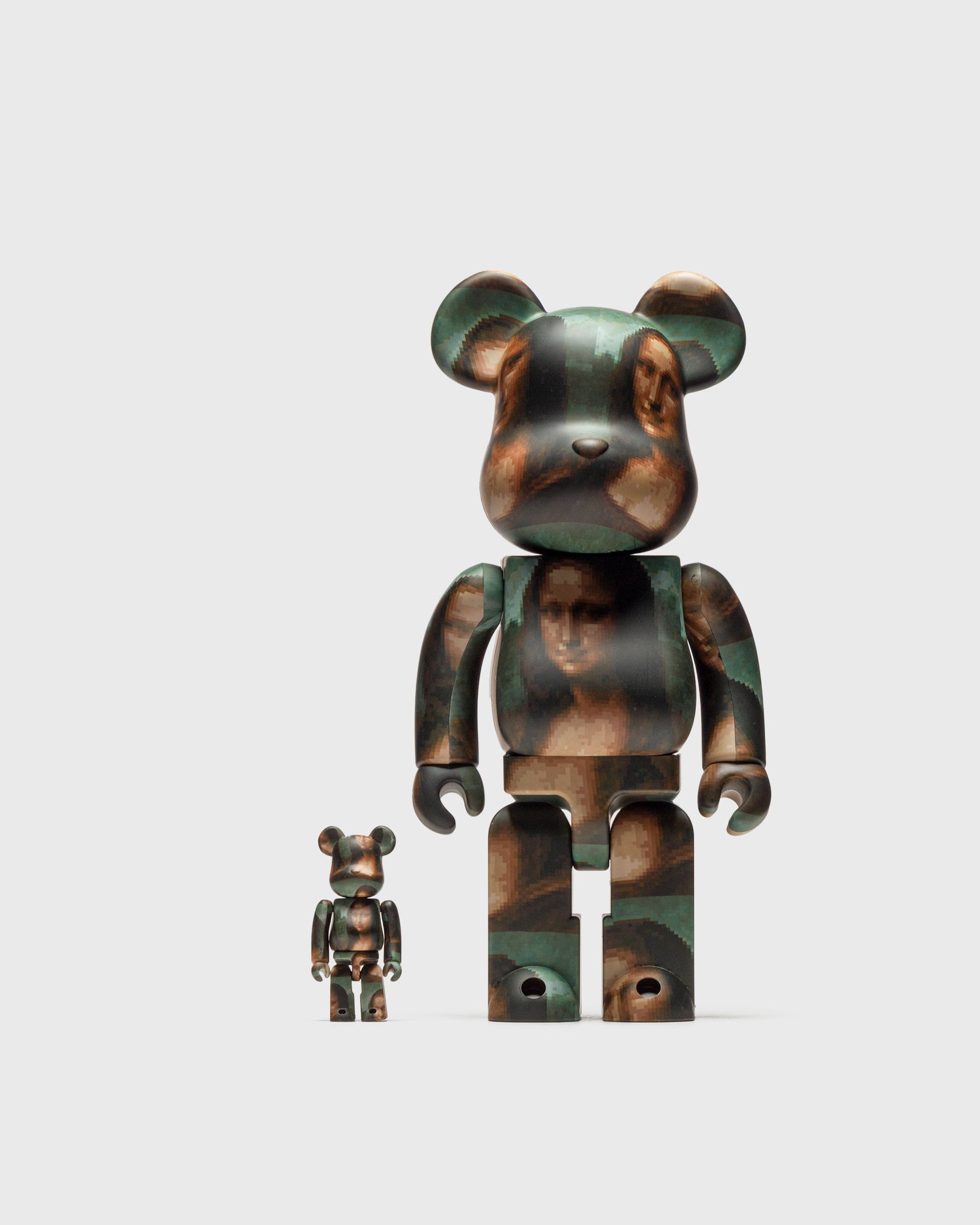 BEARBRICK 400% ZEROTARO MONA LISA OVERDRIVE 2-PACK