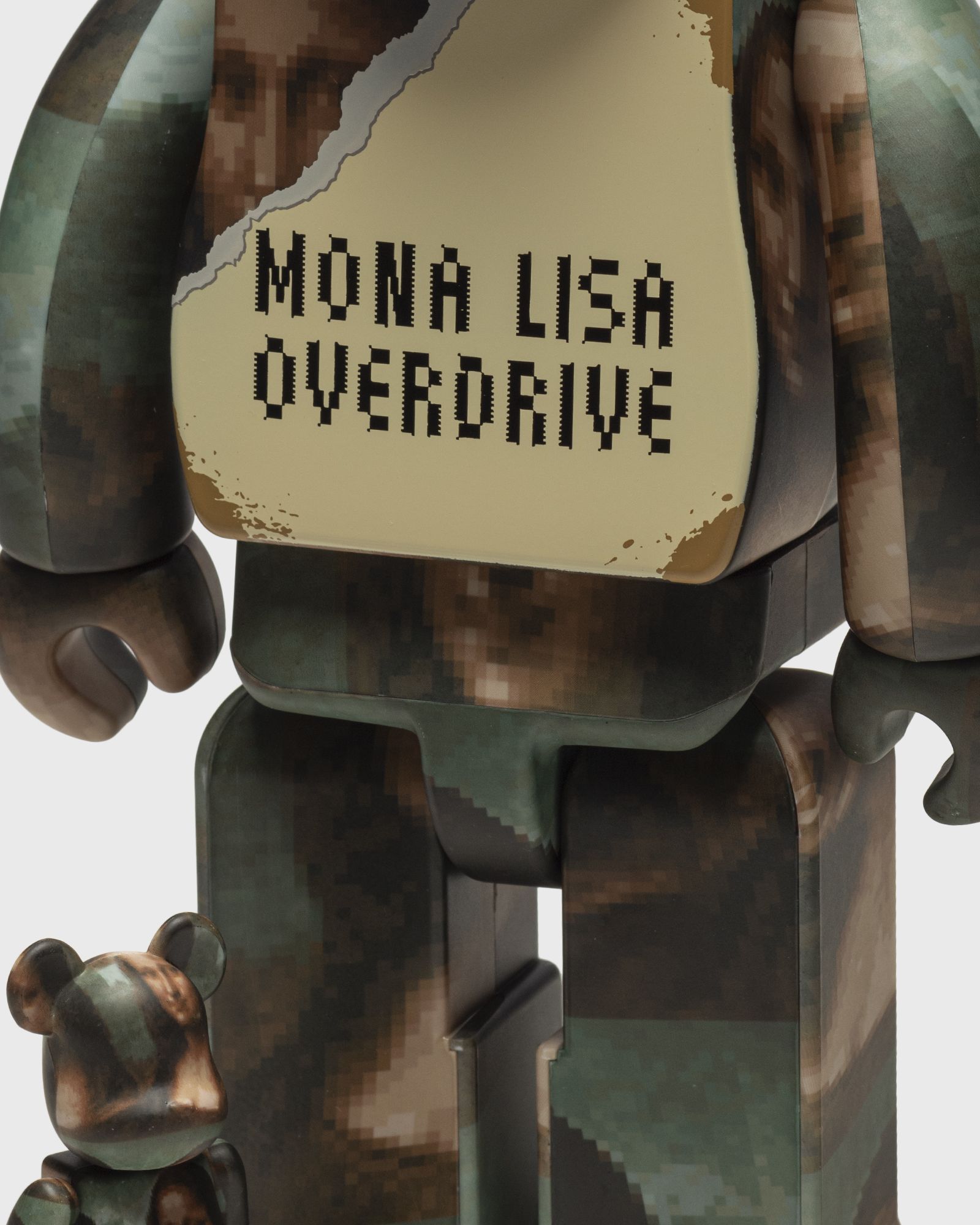 BEARBRICK 400% ZEROTARO MONA LISA OVERDRIVE 2-PACK