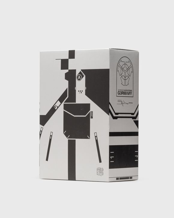 BEARBRICK 400% ACRONYM WHITE CHROME 2-PACK