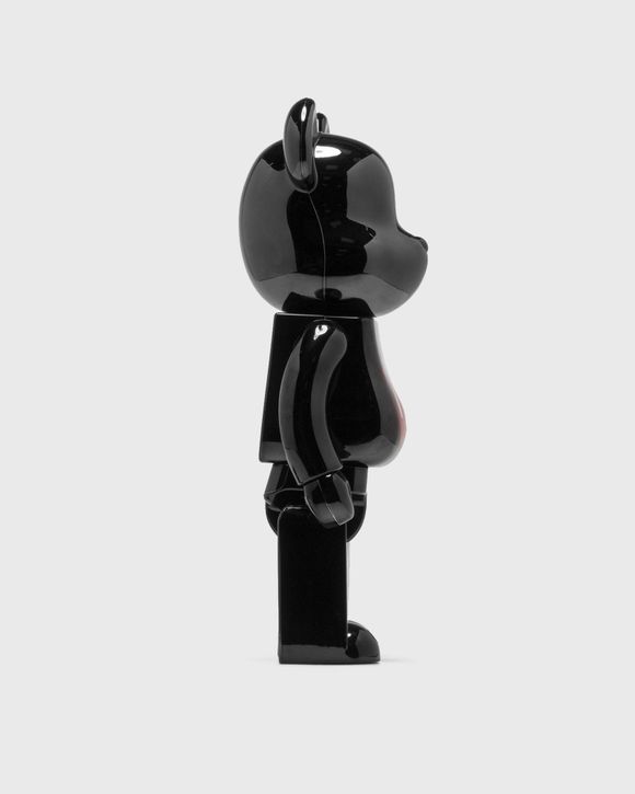 Be@rbrick The Rolling Stones Lips & Tongue (Black Chrome