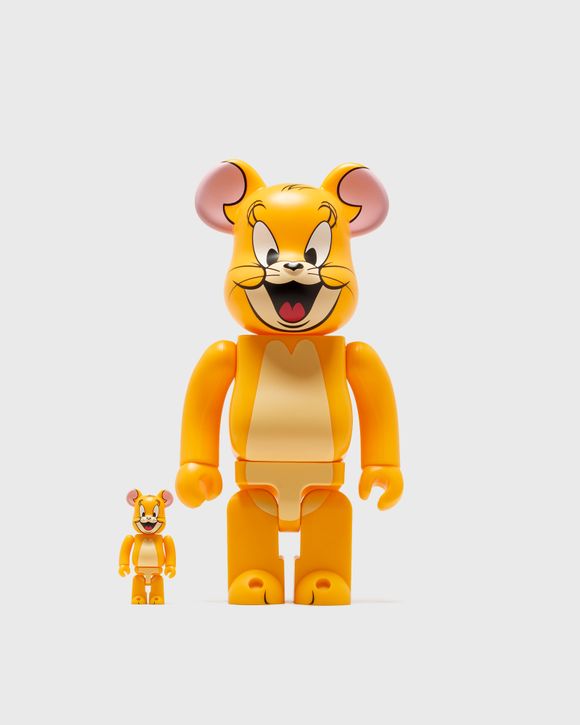 MEDICOM BEARBRICK 400% TOM AND JERRY JERRY CLASSIC 2-PACK Yellow