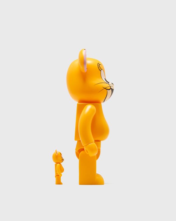 MEDICOM BEARBRICK 400% TOM AND JERRY JERRY CLASSIC 2-PACK Yellow