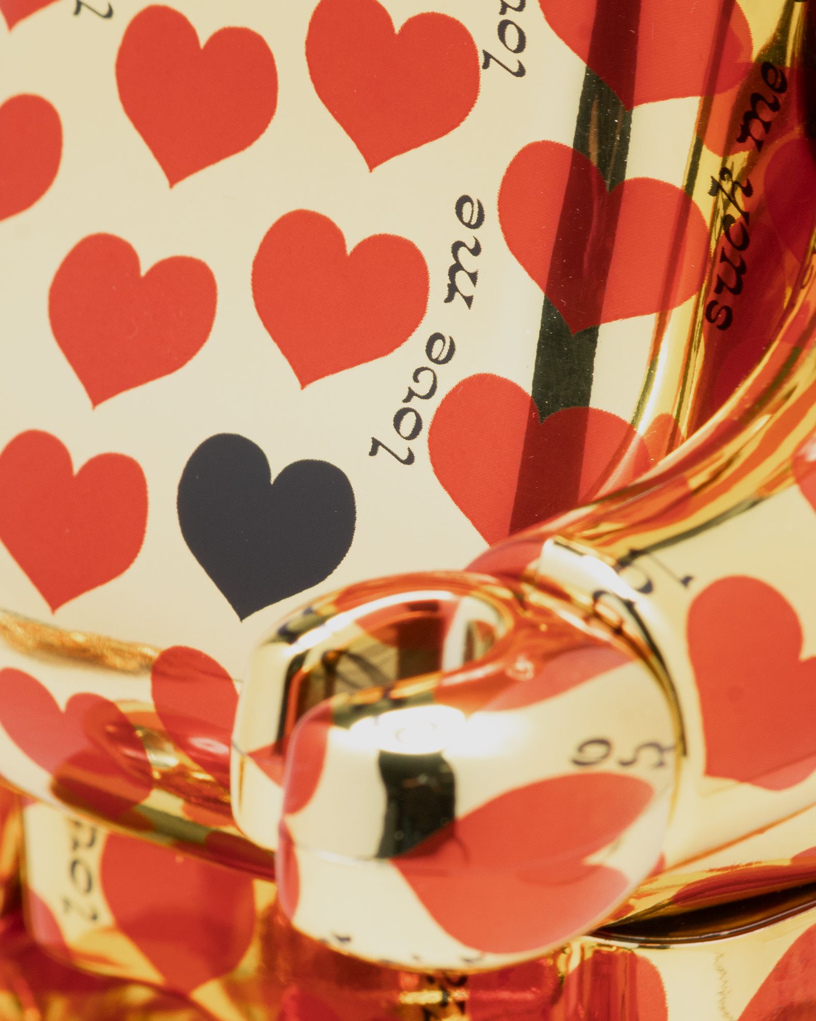 BEARBRICK 400% AMPLIFIER GOLD HEART 2-PACK