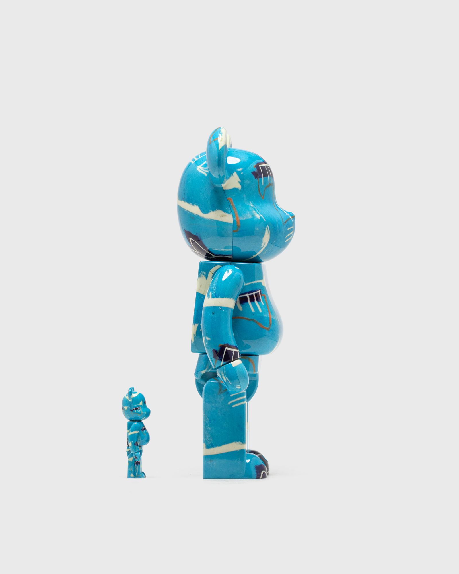 BEARBRICK 400% JEAN-MICHEL BASQUIAT #9 2-PACK