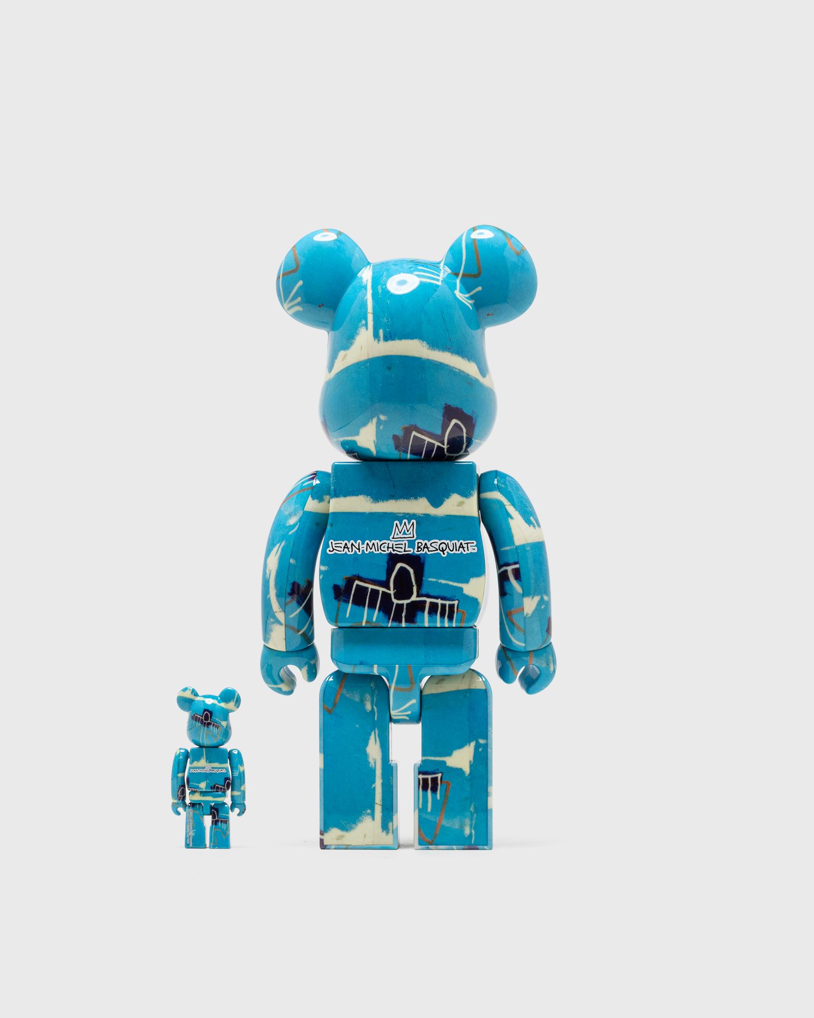 BEARBRICK 400% JEAN-MICHEL BASQUIAT #9 2-PACK