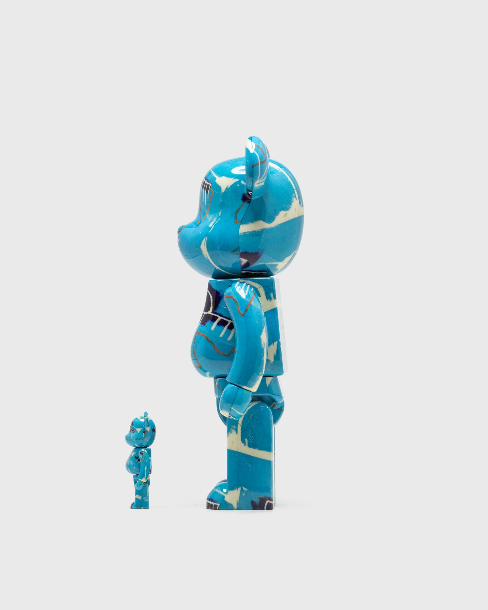 BEARBRICK 400% JEAN-MICHEL BASQUIAT #9 2-PACK