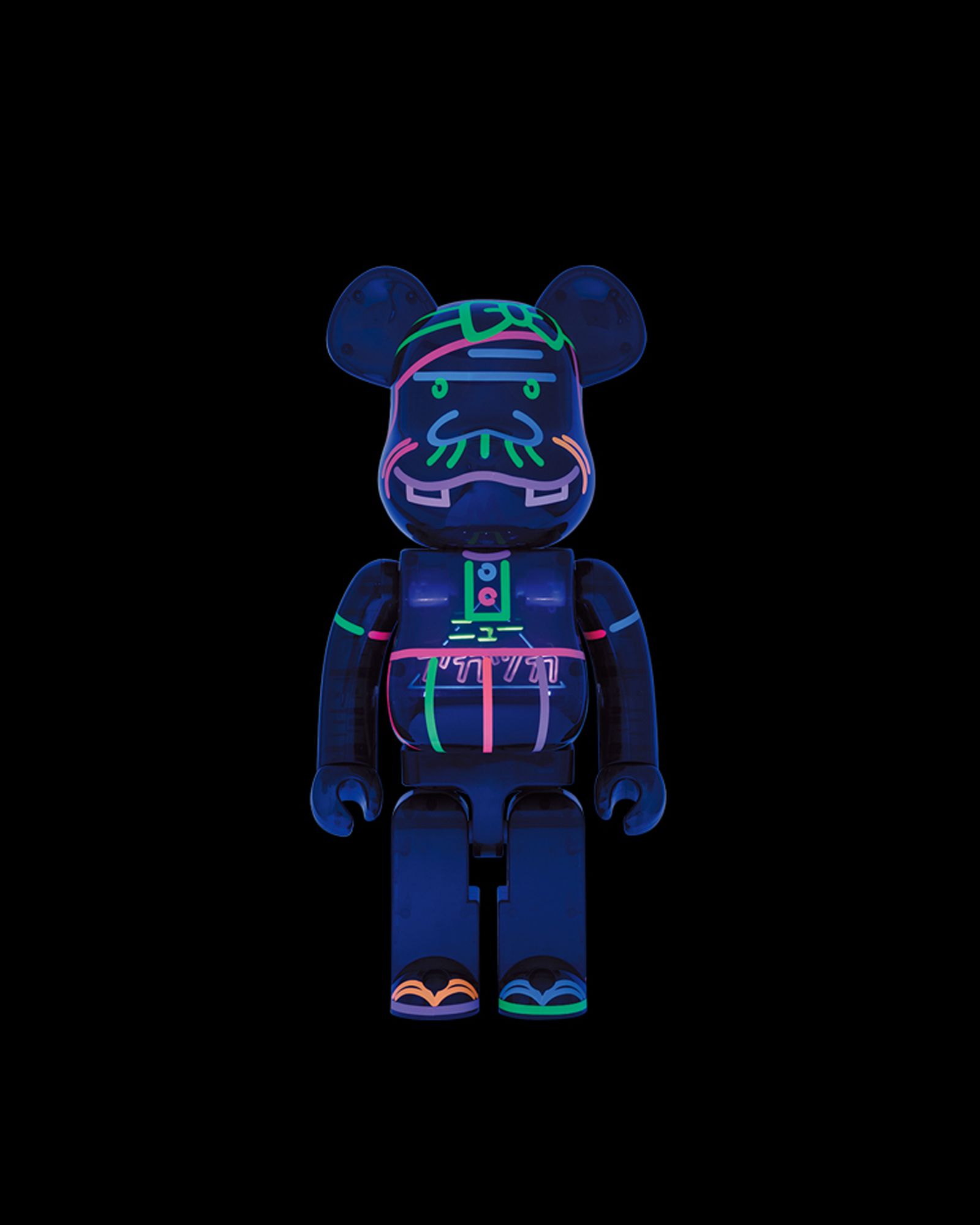 BEARBRICK 400% NEW AKATSUKA BAKABON'S PAPA W/ LIGHT