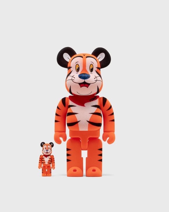 BEARBRICK 400% KELLOGG'S TONY THE TIGER FLOCKED 2-PACK