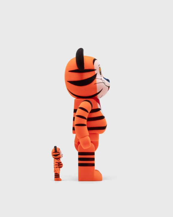 BEARBRICK 400% KELLOGG'S TONY THE TIGER FLOCKED 2-PACK