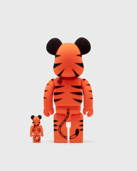 BEARBRICK 400% KELLOGG'S TONY THE TIGER FLOCKED 2-PACK