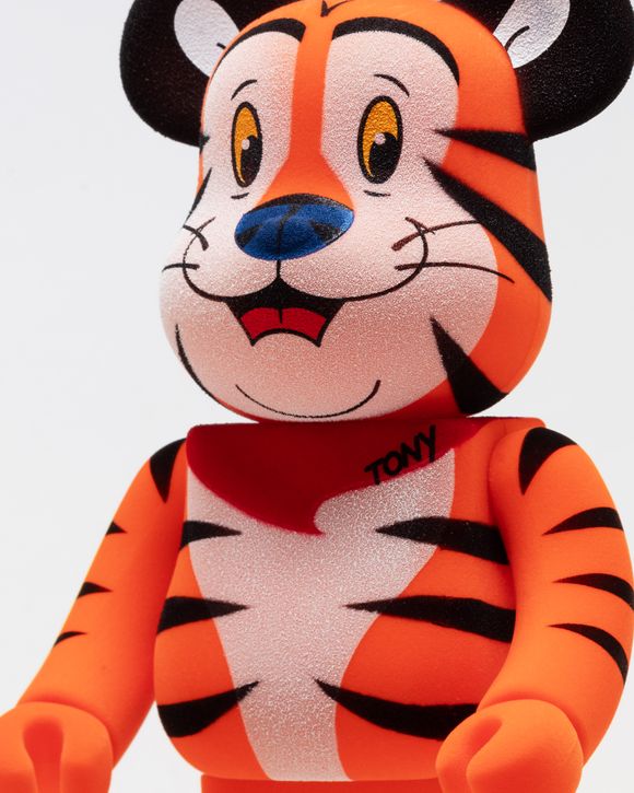 BEARBRICK 400% KELLOGG'S TONY THE TIGER FLOCKED 2-PACK