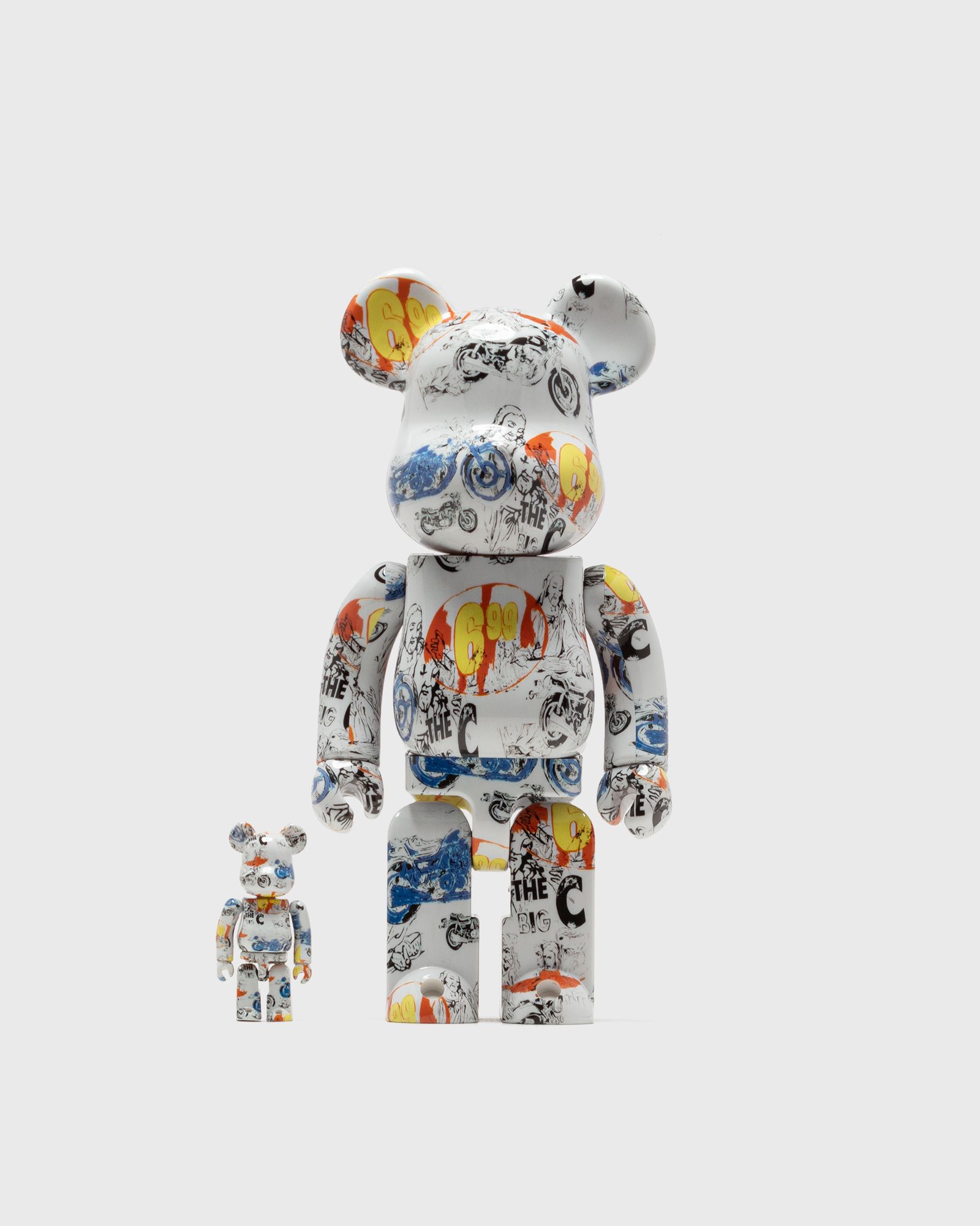 BEARBRICK 400% ANDY WARHOL THE LAST SUPPER THE BIG C 2-PACK