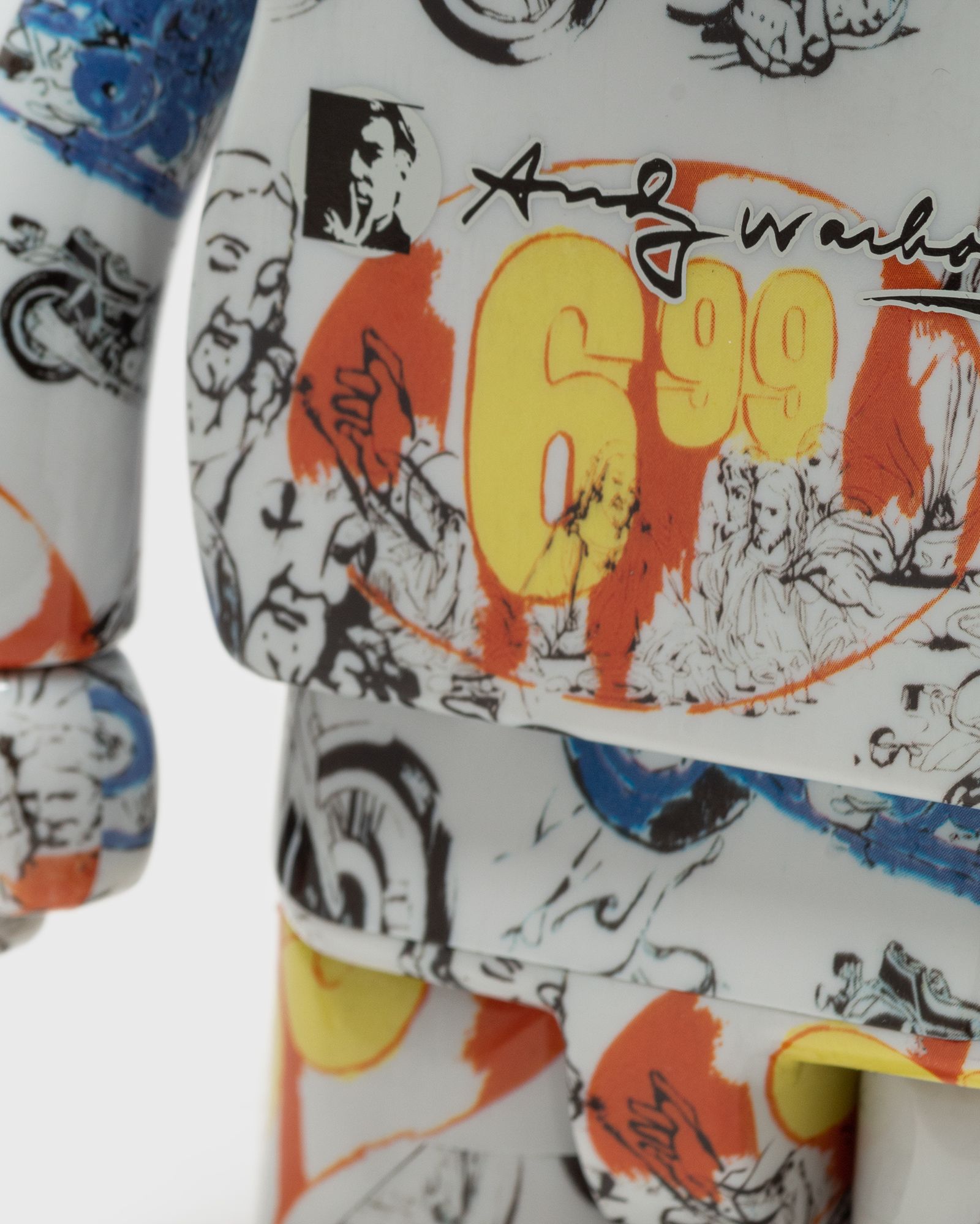 BEARBRICK 1000% ANDY WARHOL THE LAST SUPPER THE BIG C