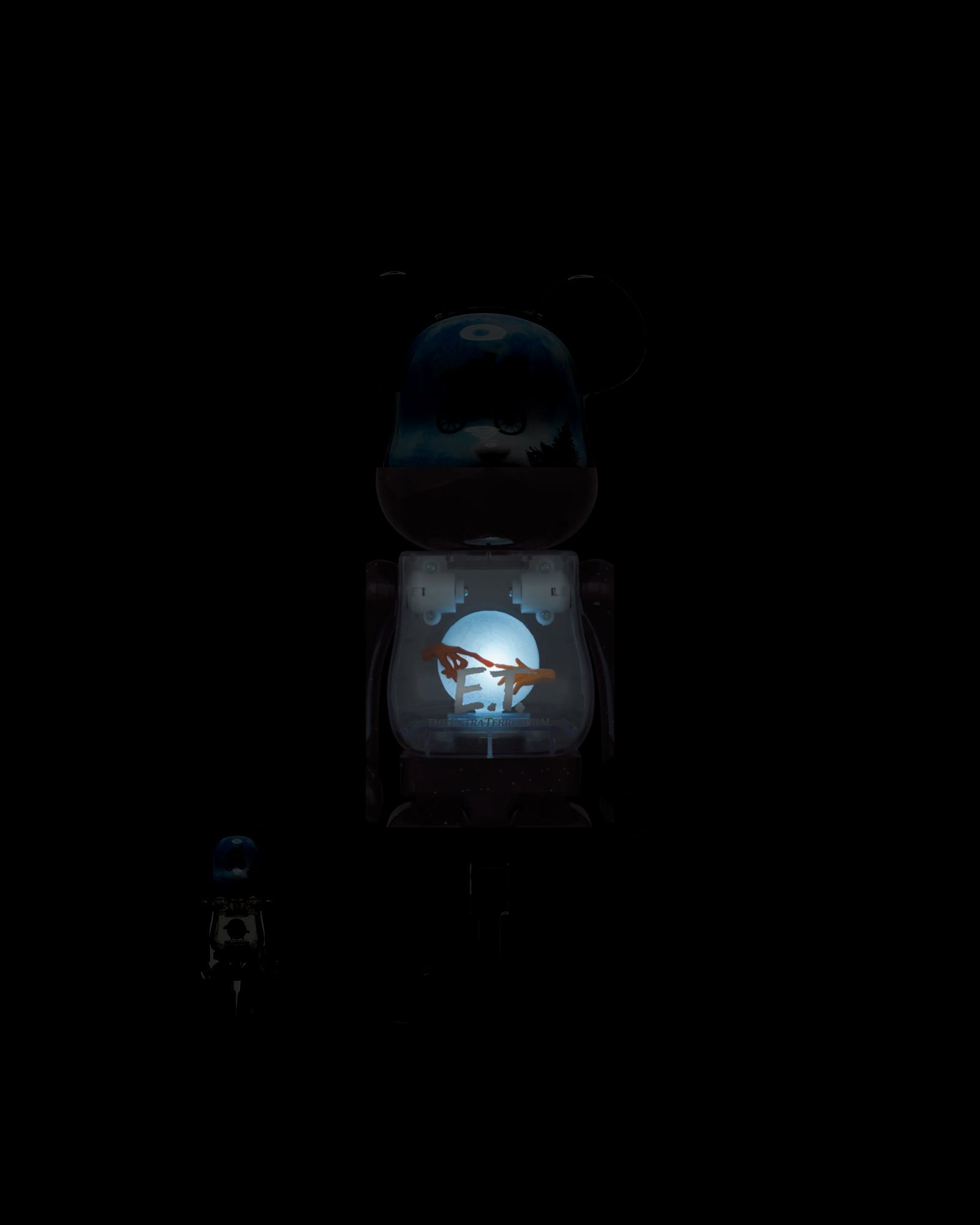 BEARBRICK 100% 400% E.T. THE EXTRATERRESTRIAL